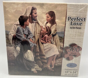 Perfect Love Del Parson 500 Piece Puzzle Sealed Havenlight Religious Art